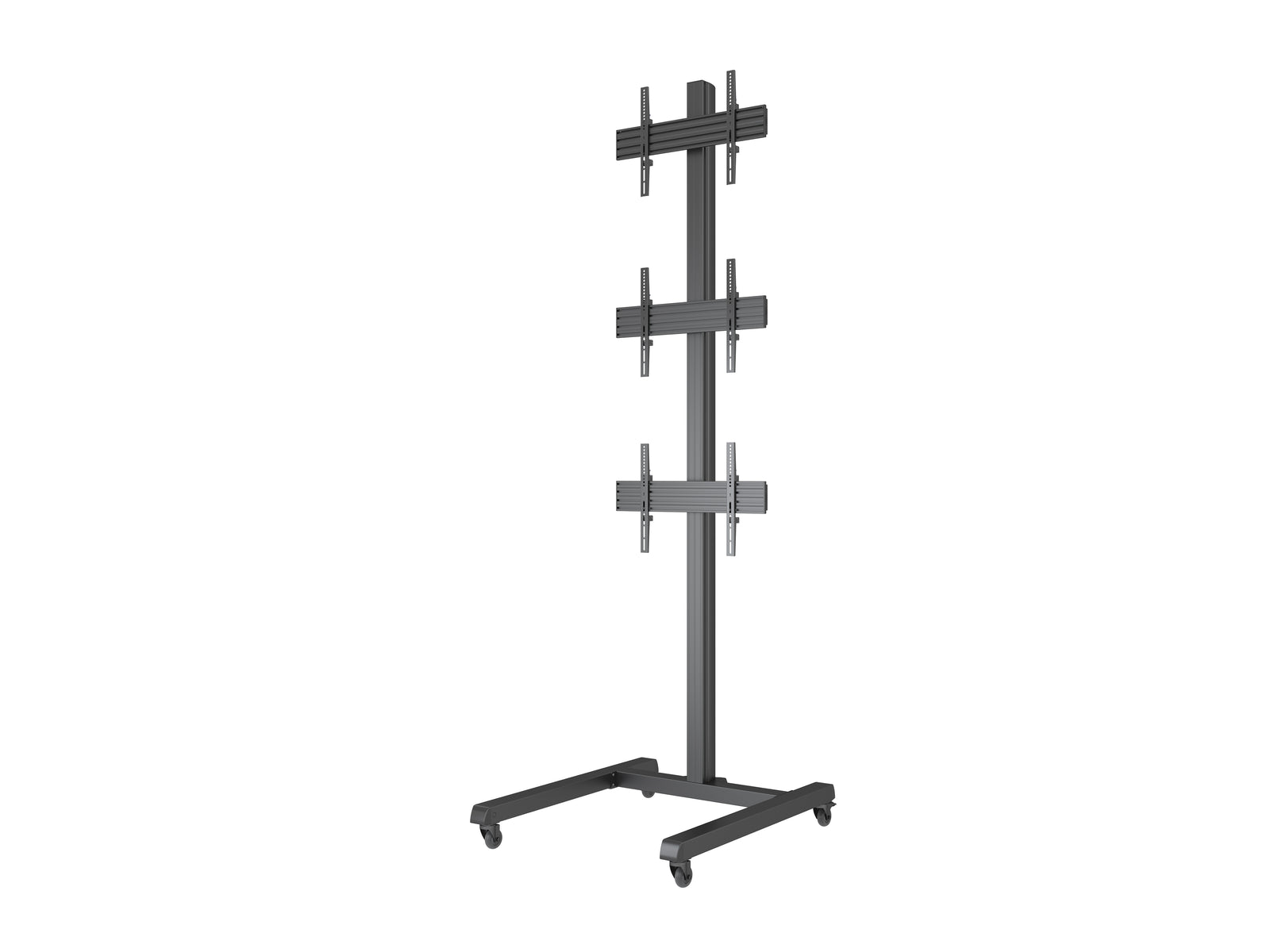 Multibrackets MBFS3U M Pro Triple-Screen Floor Stand For 55" Screens | 7350073738403 Floor Stand Multibrackets