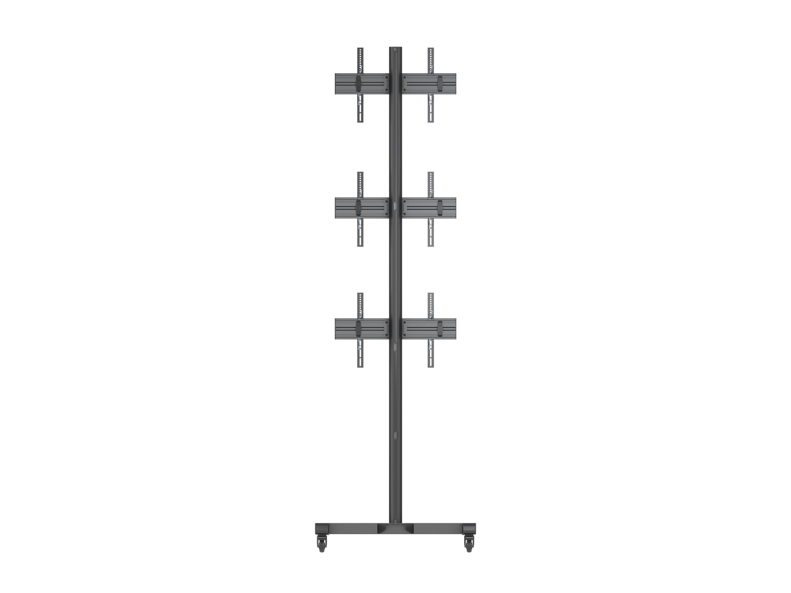 Multibrackets MBFS3U M Pro Triple-Screen Floor Stand For 55" Screens | 7350073738403 Floor Stand Multibrackets