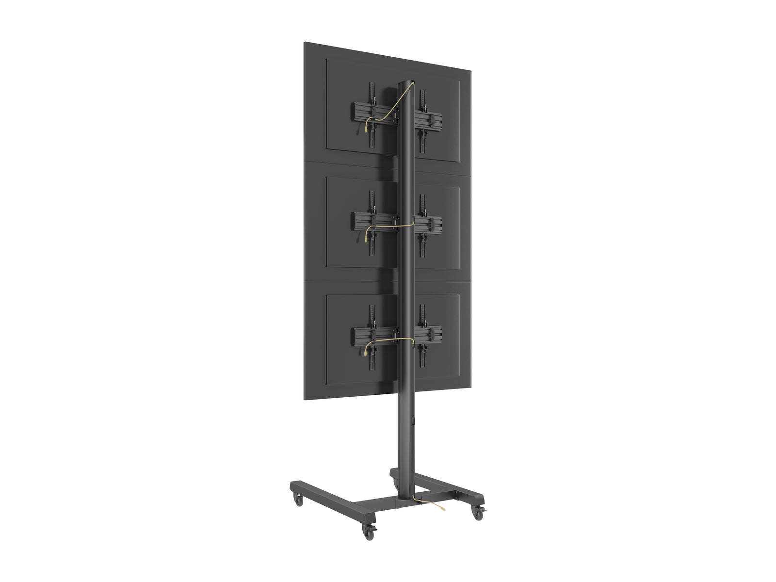 Multibrackets MBFS3U M Pro Triple-Screen Floor Stand For 55" Screens | 7350073738403 Floor Stand Multibrackets