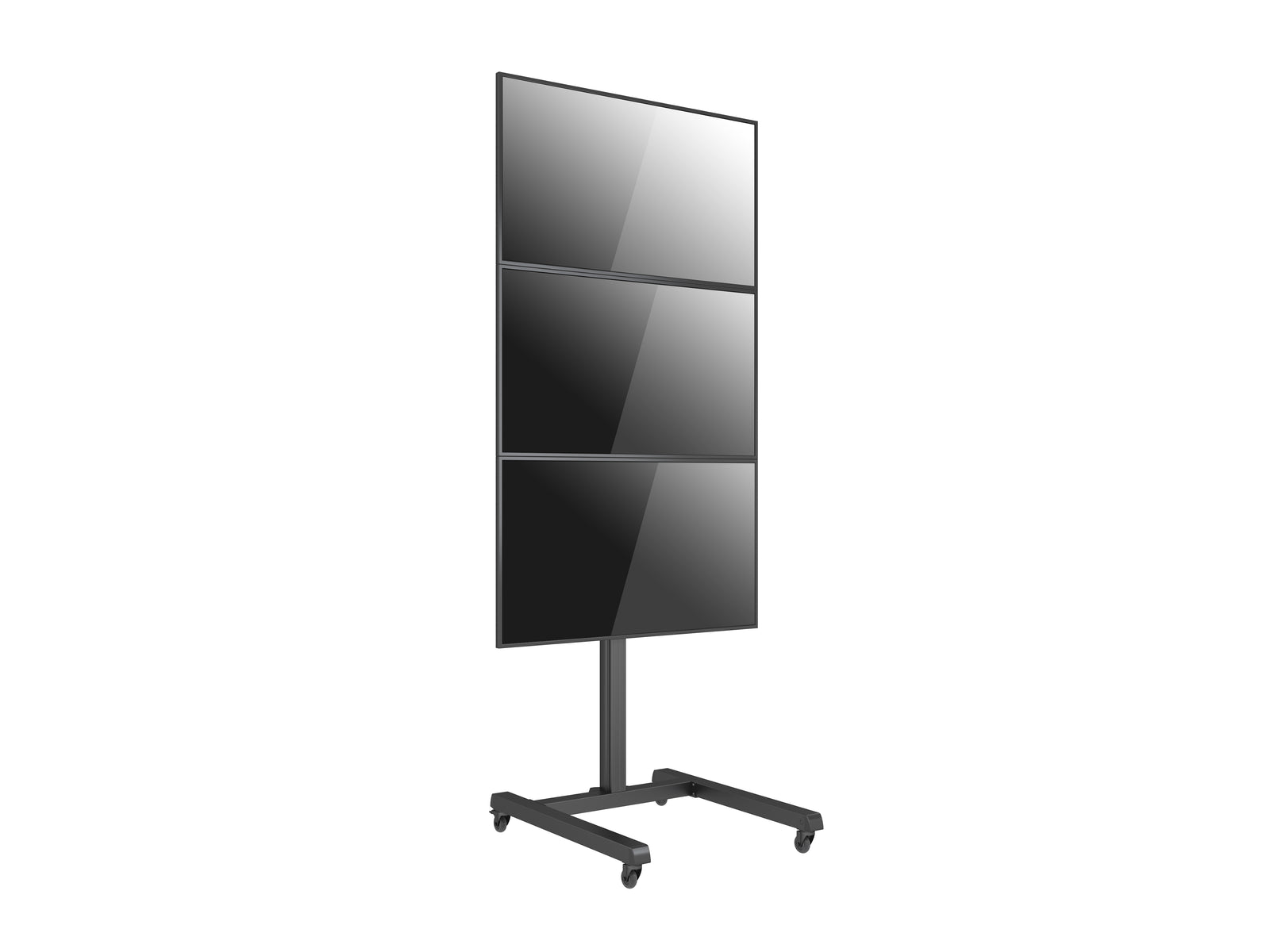 Multibrackets MBFS3U M Pro Triple-Screen Floor Stand For 55" Screens | 7350073738403 Floor Stand Multibrackets