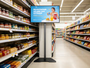 Multibrackets MBFSC1U M Pro 1.8m Floor Stand For 17"-55" Screens | 7340234813674 Floor Stand Multibrackets