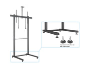 Multibrackets MBFSC1U M Pro Floor Stand For 65"-100" Screens | 7350022738461