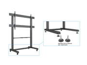 Multibrackets MBFSC1U M Pro Floor Stand For 85"-120" Screens | 7340234812806