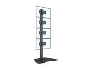 Multibrackets MBFSC4U M Pro 1.8m 4-Screen Floor Stand For 15"-32" Screens | 7340234810321 Floor Stand Multibrackets