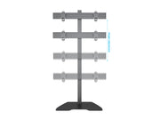 Multibrackets MBFSC4U M Pro 1.8m 4-Screen Floor Stand For 15"-32" Screens | 7350022739055 Floor Stand Multibrackets