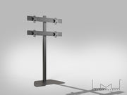 Multibrackets MBFSC4U M Pro 1.8m 4-Screen Floor Stand For 15"-32" Screens | 7350022739055 Floor Stand Multibrackets