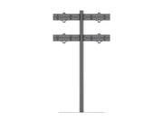 Multibrackets MBFSC4U M Pro 1.8m 4-Screen Floor Stand For 15"-32" Screens | 7350022739055 Floor Stand Multibrackets