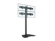 Multibrackets MBFSC4U M Pro 1.8m 4-Screen Floor Stand For 15"-32" Screens | 7350022739055 Floor Stand Multibrackets