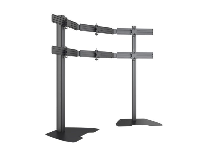 Multibrackets MBFSC6U M Pro 1.8m 6-Screens Floor Stand For 15"-32" Screens | 7340234810178 Floor Stand Multibrackets