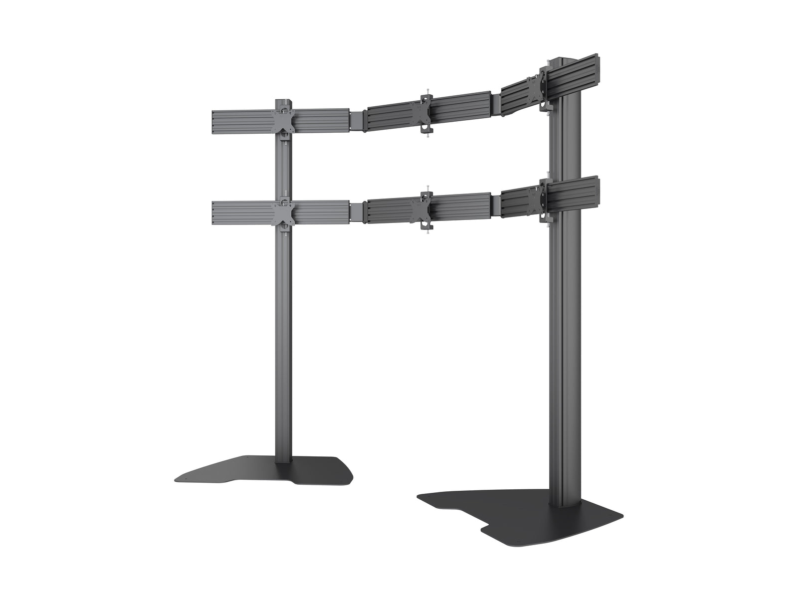 Multibrackets MBFSC6U M Pro 1.8m 6-Screens Floor Stand For 15"-32" Screens | 7340234810178 Floor Stand Multibrackets