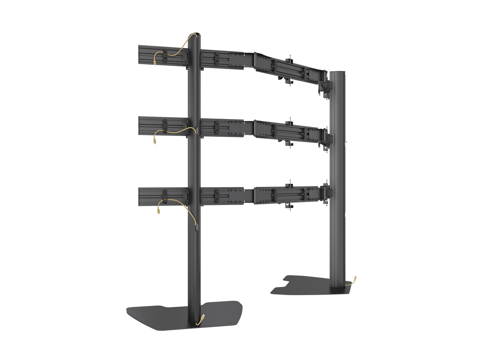 Multibrackets MBFSC9U M Pro 1.8m 9-Screens Floor Stand For 15"-32" Screens | 7340234810185 Floor Stand Multibrackets