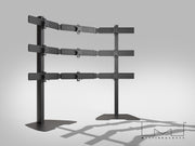 Multibrackets MBFSC9U M Pro 1.8m 9-Screens Floor Stand For 15"-32" Screens | 7340234810185 Floor Stand Multibrackets