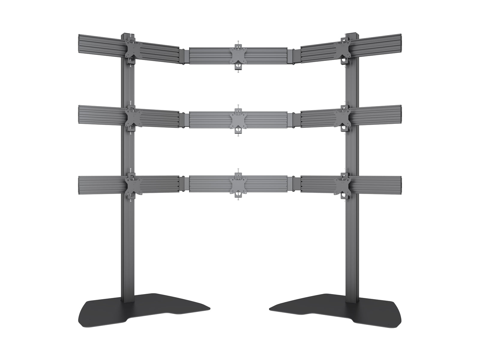 Multibrackets MBFSC9U M Pro 1.8m 9-Screens Floor Stand For 15"-32" Screens | 7340234810185 Floor Stand Multibrackets