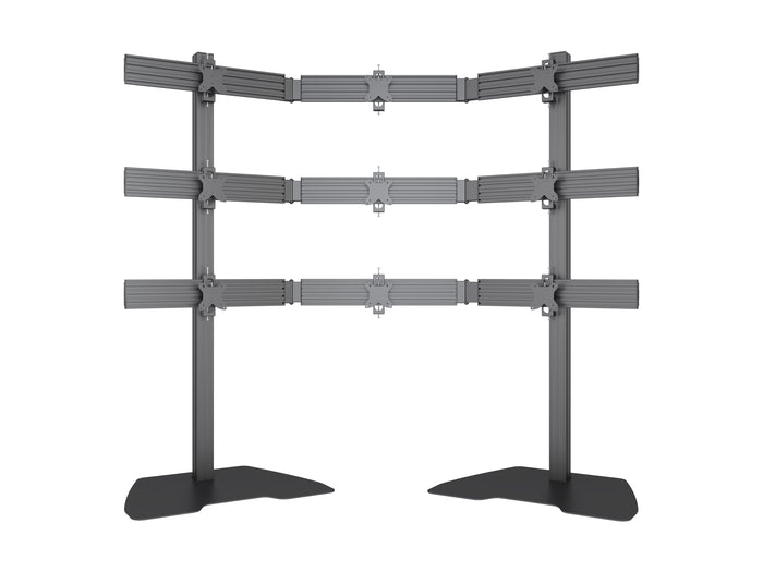 Multibrackets MBFSC9U M Pro 1.8m 9-Screens Floor Stand For 15"-32" Screens | 7340234810185 Floor Stand Multibrackets