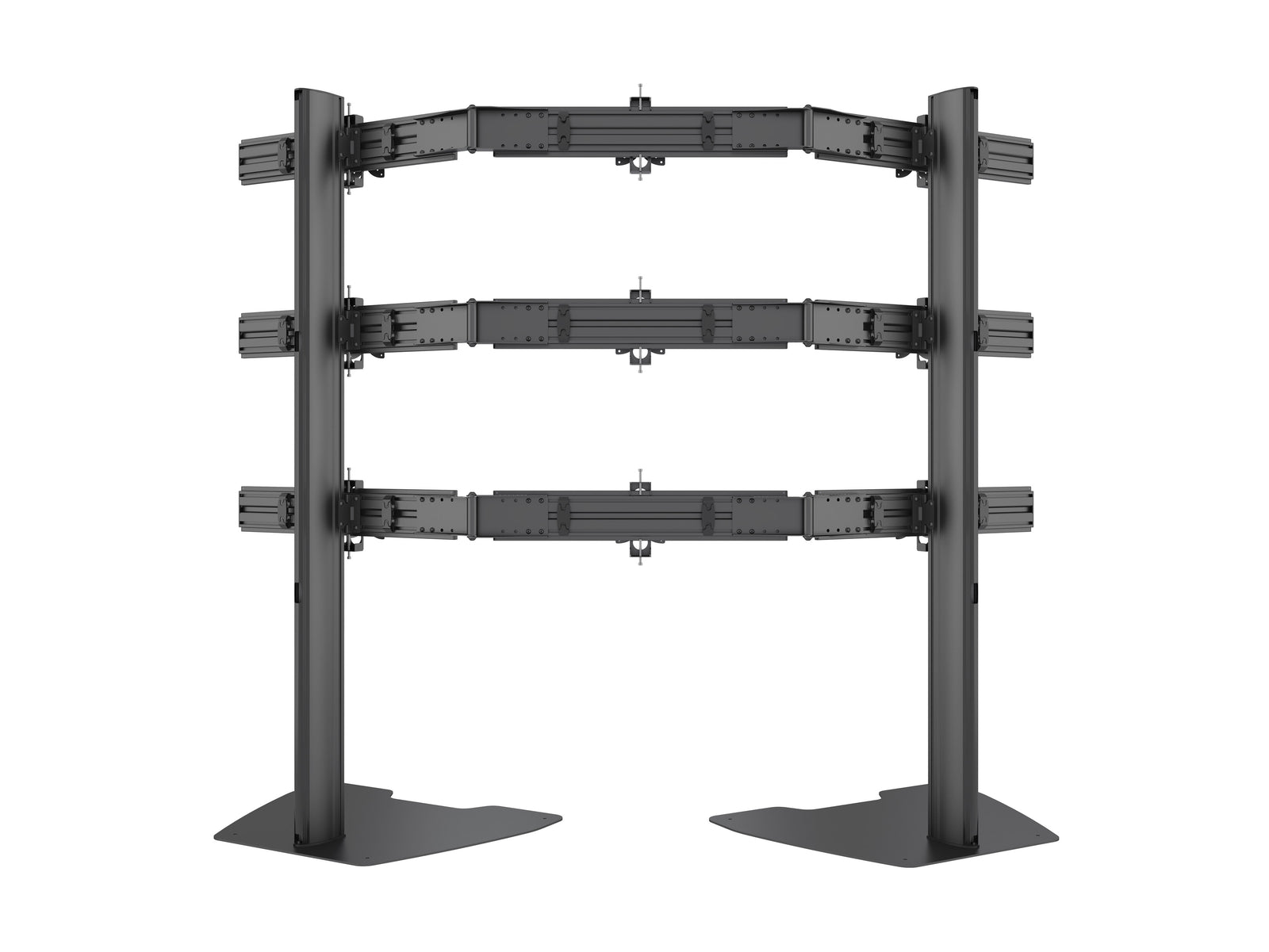 Multibrackets MBFSC9U M Pro 1.8m 9-Screens Floor Stand For 15"-32" Screens | 7340234810185 Floor Stand Multibrackets