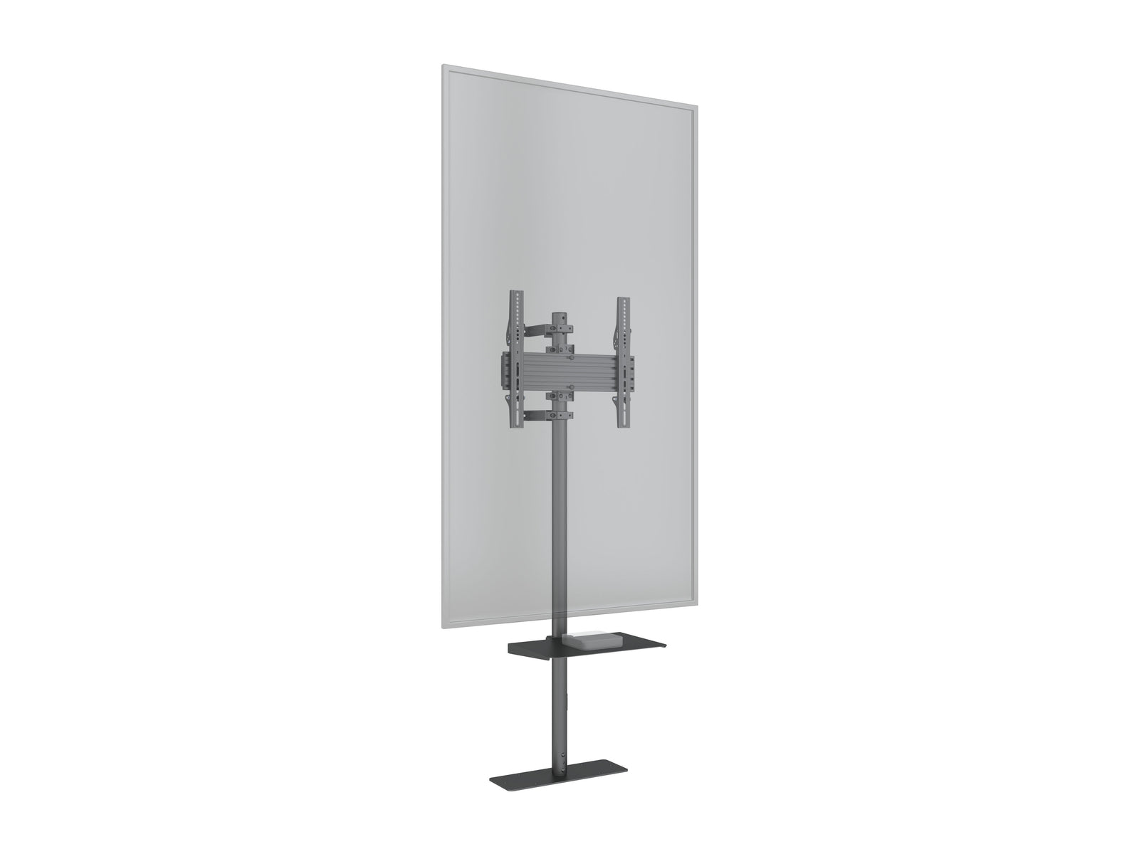 Multibrackets MBFW1U M Pro 1.5m Floorstand to Wall Mount For 32"-65" Screens | 7340234811939