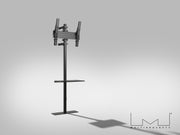 Multibrackets MBFW1U M Pro 1.5m Floorstand to Wall Mount For 32"-65" Screens | 7340234811939