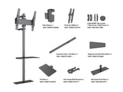Multibrackets MBFW1U M Pro 1.5m Floorstand to Wall Mount For 32"-65" Screens | 7340234811939