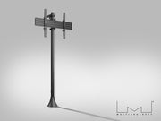 Multibrackets MBFW1U M Pro 1.5m Floor to Wall Mount For 40"-75" Screens | 7340234811519