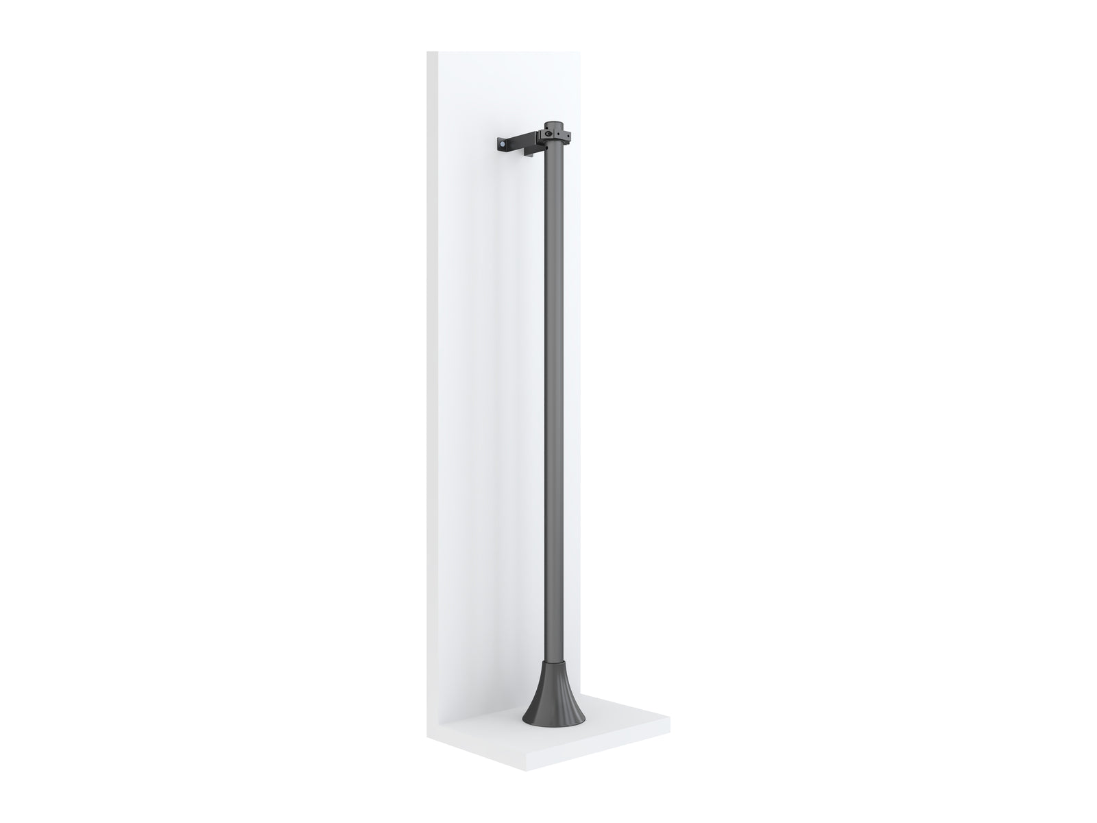 Multibrackets MBFW1U M Pro 1.5m Floor to Wall Mount For 40"-75" Screens | 7340234811519