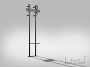 Multibrackets MBFW2P1UHD M Pro 3m Floorstand to Wall Mount For 75"-98" Screens | 7340234812042