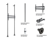 Multibrackets MBFW2P1UHD M Pro 3m Floor to Wall Mount For 65"-100" Screens | 7350105216015