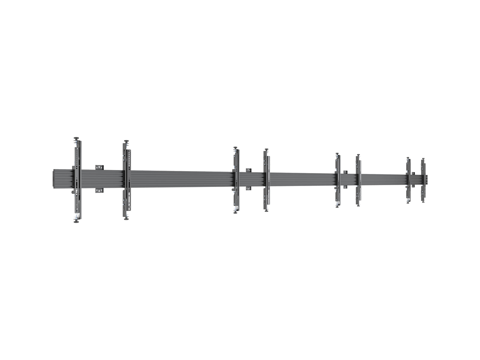 Multibrackets MBW4U M Pro 4-Screen Wall Mount – Black | 7350073730179 Wall Mount Bracket Multibrackets