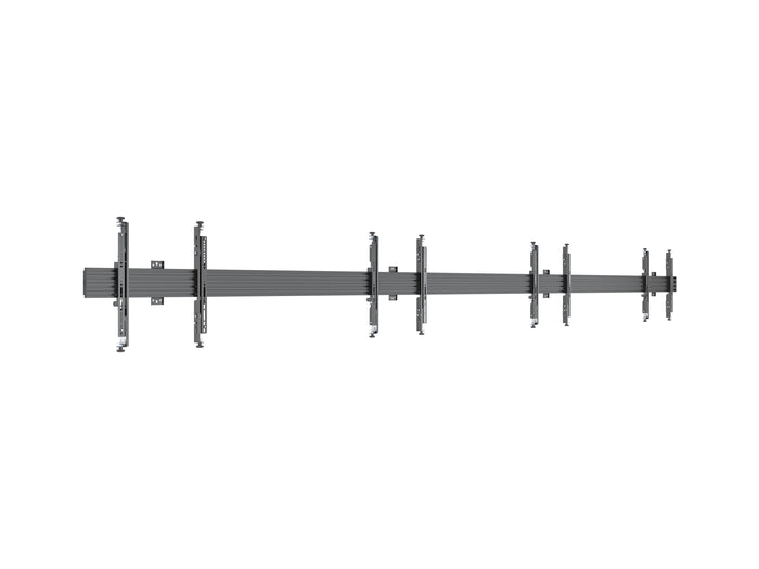 Multibrackets MBW4U M Pro 4-Screen Wall Mount – Black | 7350073730179 Wall Mount Bracket Multibrackets