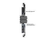 Multibrackets MBW4U M Pro 4-Screen Wall Mount – Black | 7350073730179 Wall Mount Bracket Multibrackets