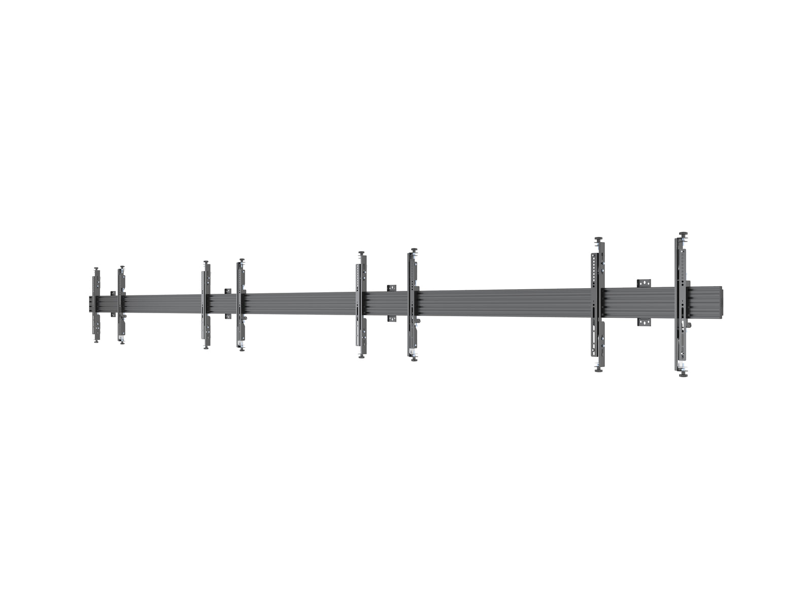 Multibrackets MBW4U M Pro 4-Screen Wall Mount – Black | 7350073730179 Wall Mount Bracket Multibrackets