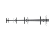Multibrackets MBW4U M Pro 4-Screen Wall Mount – Black | 7350073730179 Wall Mount Bracket Multibrackets