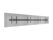 Multibrackets MBW4U M Pro 4-Screen Wall Mount – Black | 7350073730179 Wall Mount Bracket Multibrackets