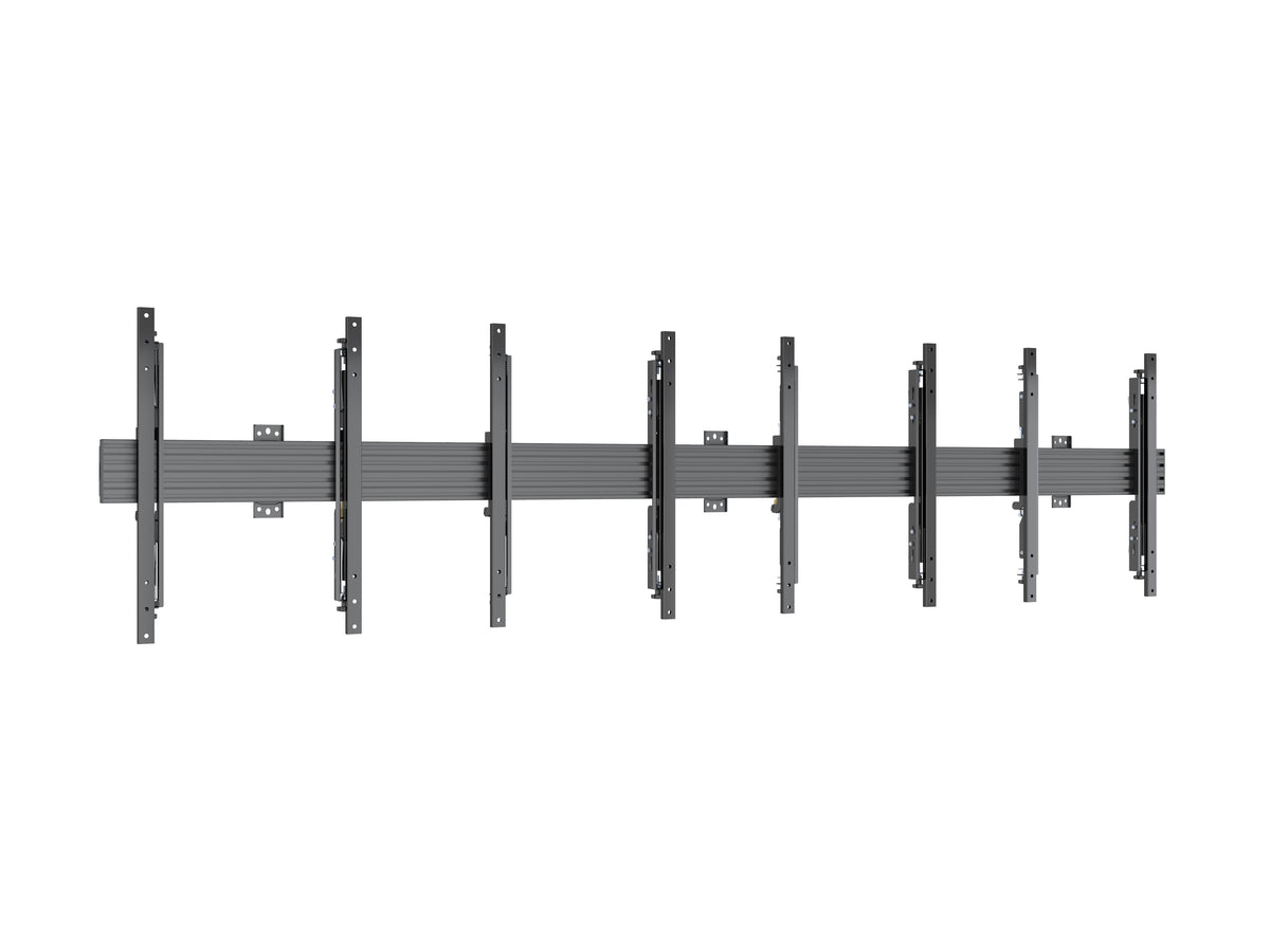 Multibrackets MBW4UP M Pro 4-Screen Wall Mount – Black | 7350073730186 Wall Mount Bracket Multibrackets