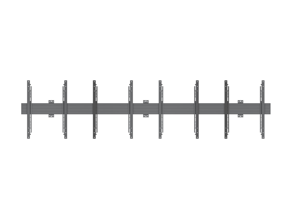 Multibrackets MBW4UP M Pro 4-Screen Wall Mount – Black | 7350073730186 Wall Mount Bracket Multibrackets