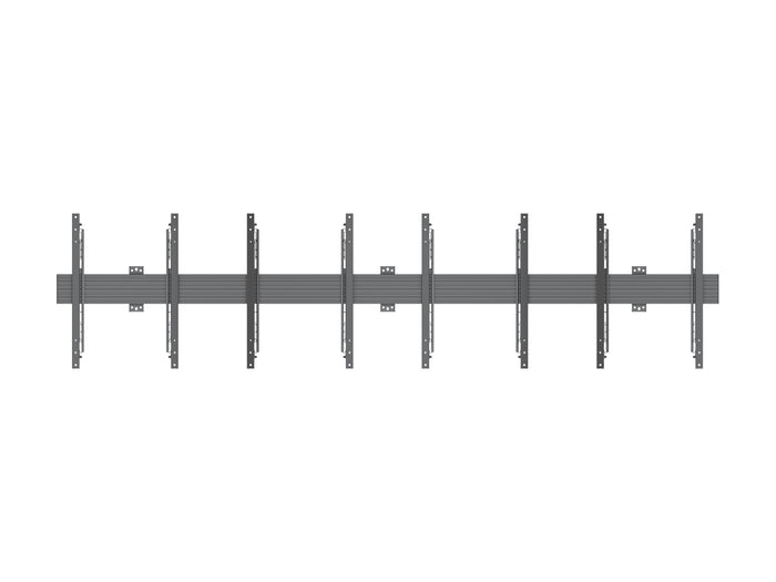 Multibrackets MBW4UP M Pro 4-Screen Wall Mount – Black | 7350073730186 Wall Mount Bracket Multibrackets