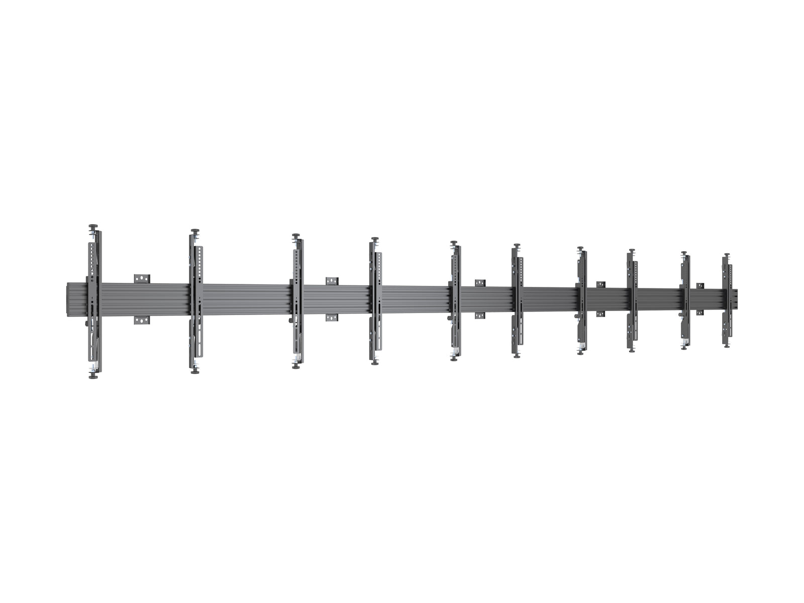 Multibrackets MBW5U M Pro 4-Screen Wall Mount – Black | 7350105219504 Wall Mount Bracket Multibrackets