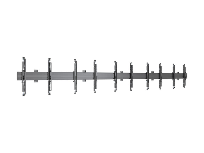 Multibrackets MBW5U M Pro 4-Screen Wall Mount – Black | 7350105219504 Wall Mount Bracket Multibrackets