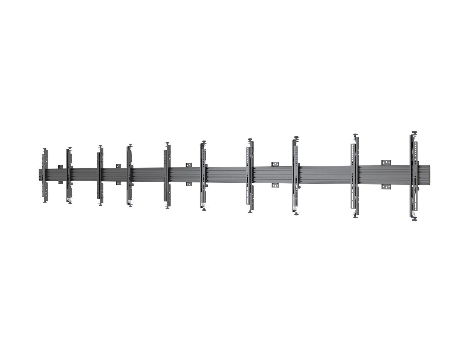 Multibrackets MBW5U M Pro 4-Screen Wall Mount – Black | 7350105219504 Wall Mount Bracket Multibrackets