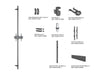 Multibrackets MBWW1U 3m Wall to Wall Mount For 40"-65" Screens | VESA 400x400 Wall Mount Bracket Multibrackets