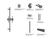 Multibrackets MBWW1U 1.5m Wall to Wall Mount For 40"-65" Screens | VESA 400x400 Wall Mount Bracket Multibrackets