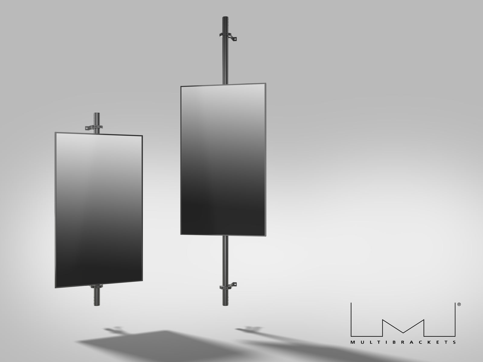 Multibrackets MBWW1U 1.5m Wall to Wall Mount For 40"-65" Screens | VESA 400x400 Wall Mount Bracket Multibrackets
