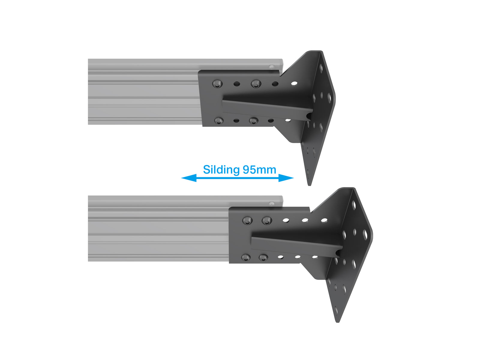 Multibrackets MBWW1U Wall to Wall Mount For 55" Screens | VESA 600x400 Wall Mount Bracket Multibrackets