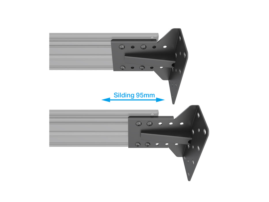 Multibrackets MBWW1U Wall to Wall Mount For 55" Screens | VESA 600x400 Wall Mount Bracket Multibrackets