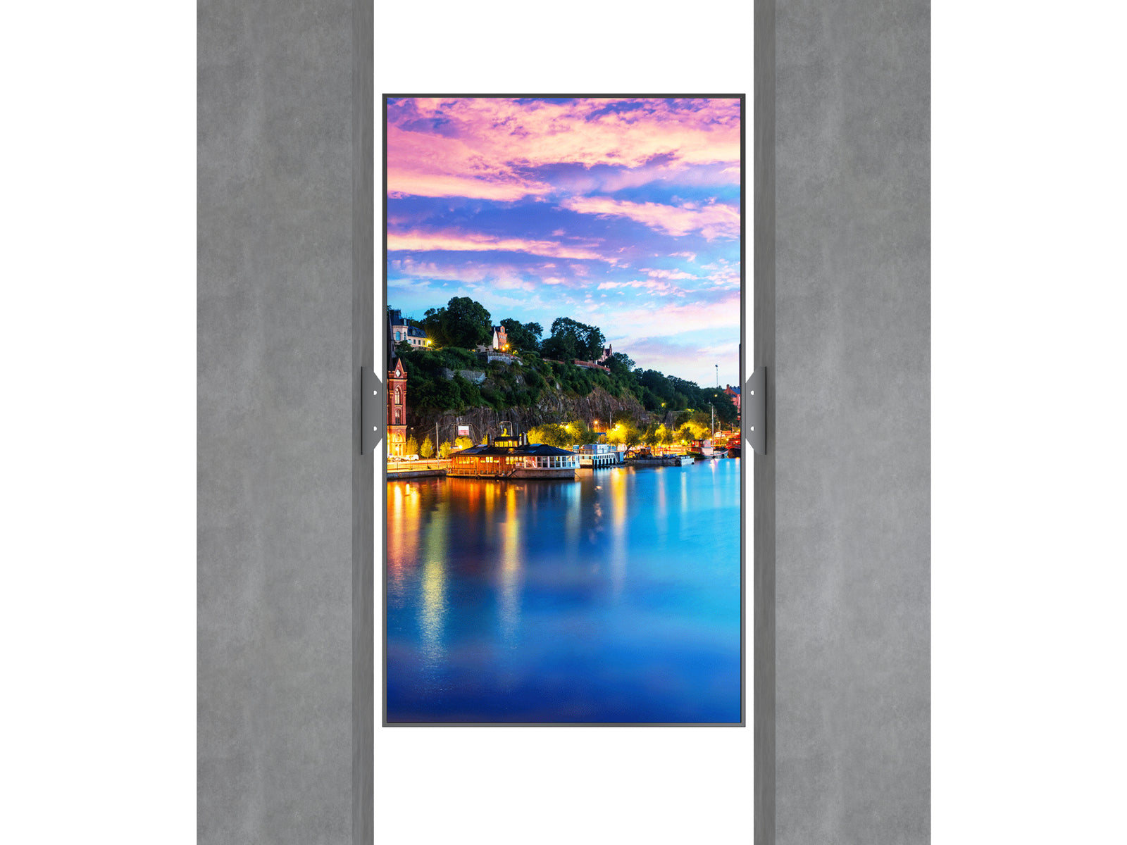 Multibrackets MBWW1U Wall to Wall Mount For 55" Screens | VESA 600x400 Wall Mount Bracket Multibrackets