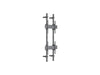 Multibrackets MBWW2U Dual Screen 2.3m Wall to Wall Mount For 40"-65" Screens | VESA 400x400 Wall Mount Bracket Multibrackets