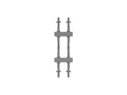 Multibrackets MBWW2U Dual Screen 2.3m Wall to Wall Mount For 40"-65" Screens | VESA 400x400 Wall Mount Bracket Multibrackets