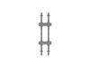 Multibrackets MBWW2U Dual Screen 2.3m Wall to Wall Mount For 40"-65" Screens | VESA 400x400 Wall Mount Bracket Multibrackets