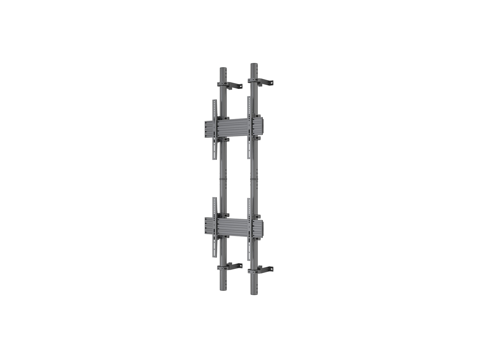 Multibrackets MBWW2U Dual Screen 2.3m Wall to Wall Mount For 40"-65" Screens | VESA 400x400 Wall Mount Bracket Multibrackets