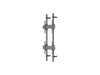 Multibrackets MBWW2U Dual Screen 2.3m Wall to Wall Mount For 40"-65" Screens | VESA 400x400 Wall Mount Bracket Multibrackets