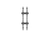 Multibrackets MBWW2U Dual Screen 2.3m Wall to Wall Mount For 40"-65" Screens | VESA 400x400 Wall Mount Bracket Multibrackets